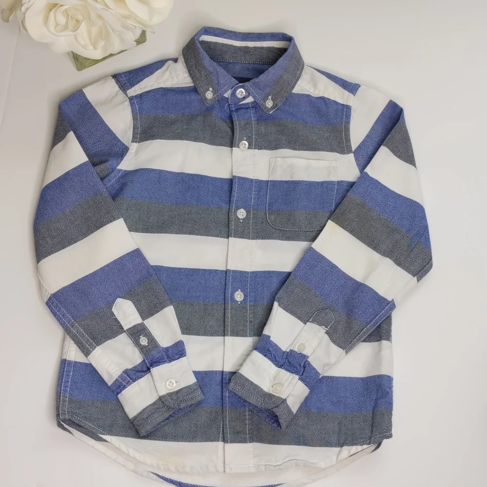 Children's Place, Old Navy Collared Bundle Shirts Blue Size Small 5/6